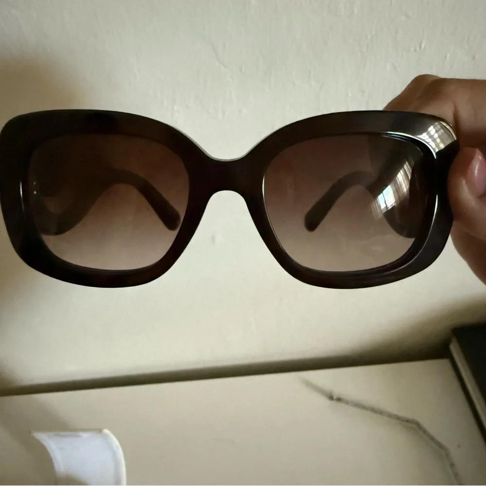 Prada SPR 27O Black Sculptural Swirl Arm Sunglasses Italy - Picture 14 of 14